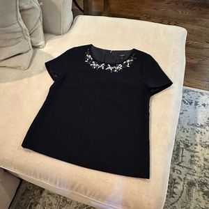 J Crew beaded blouse